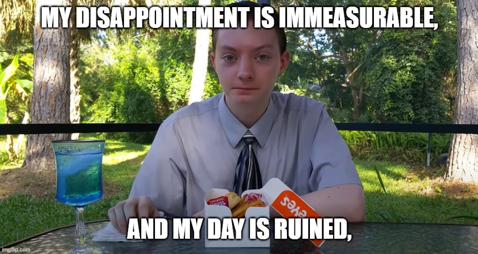 disappointed